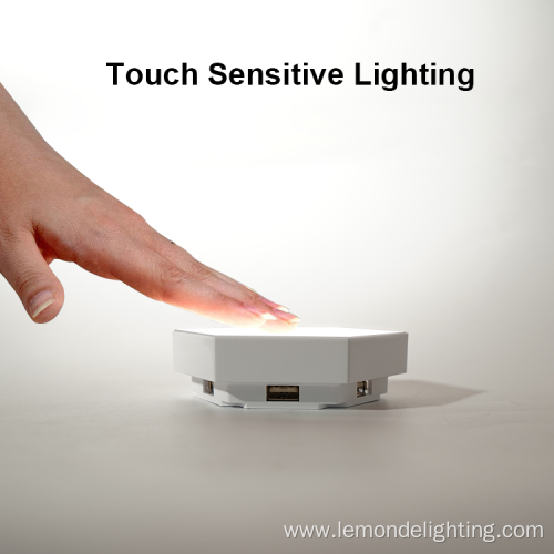 Touch Sensor Magnetic Led Hexagonal Light